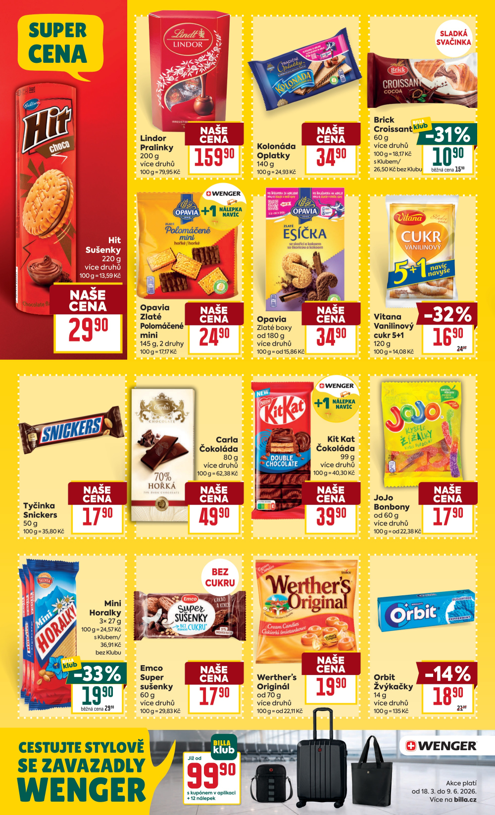 Leták BILLA velký leták - strana 18