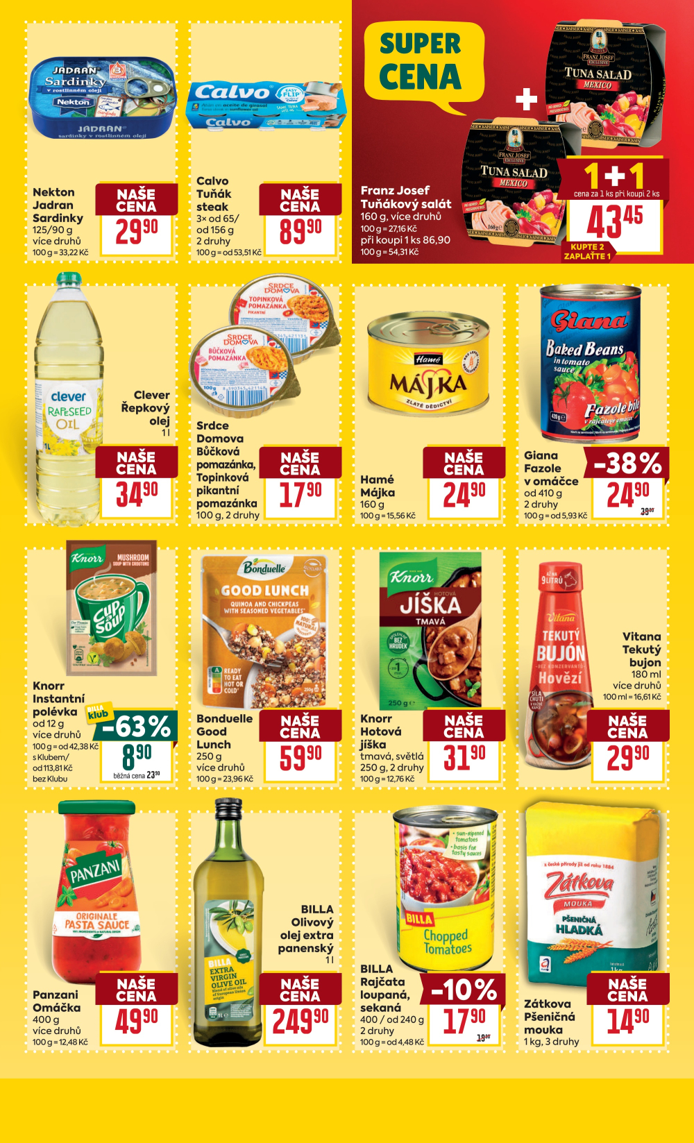 Leták BILLA velký leták - strana 19