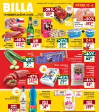 Akční leták BILLA velký 