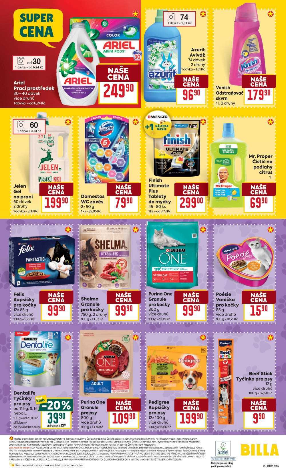 Leták BILLA velký leták - strana 26