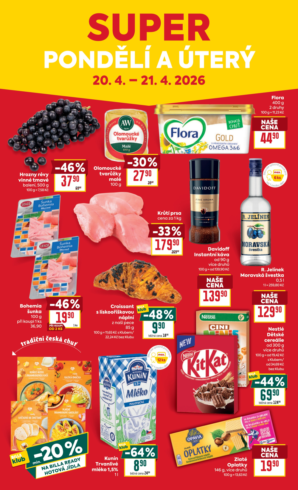 Leták BILLA velký leták - strana 28