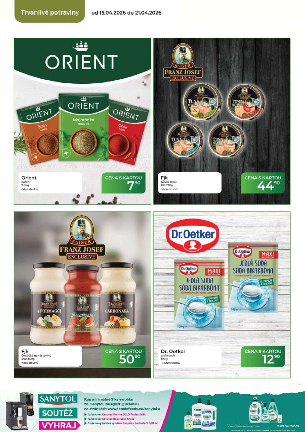 Leták TAMDA FOODS leták - strana 44