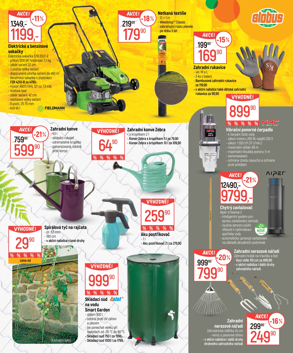 Leták Globus leták - Léto za dveřmi - strana 3