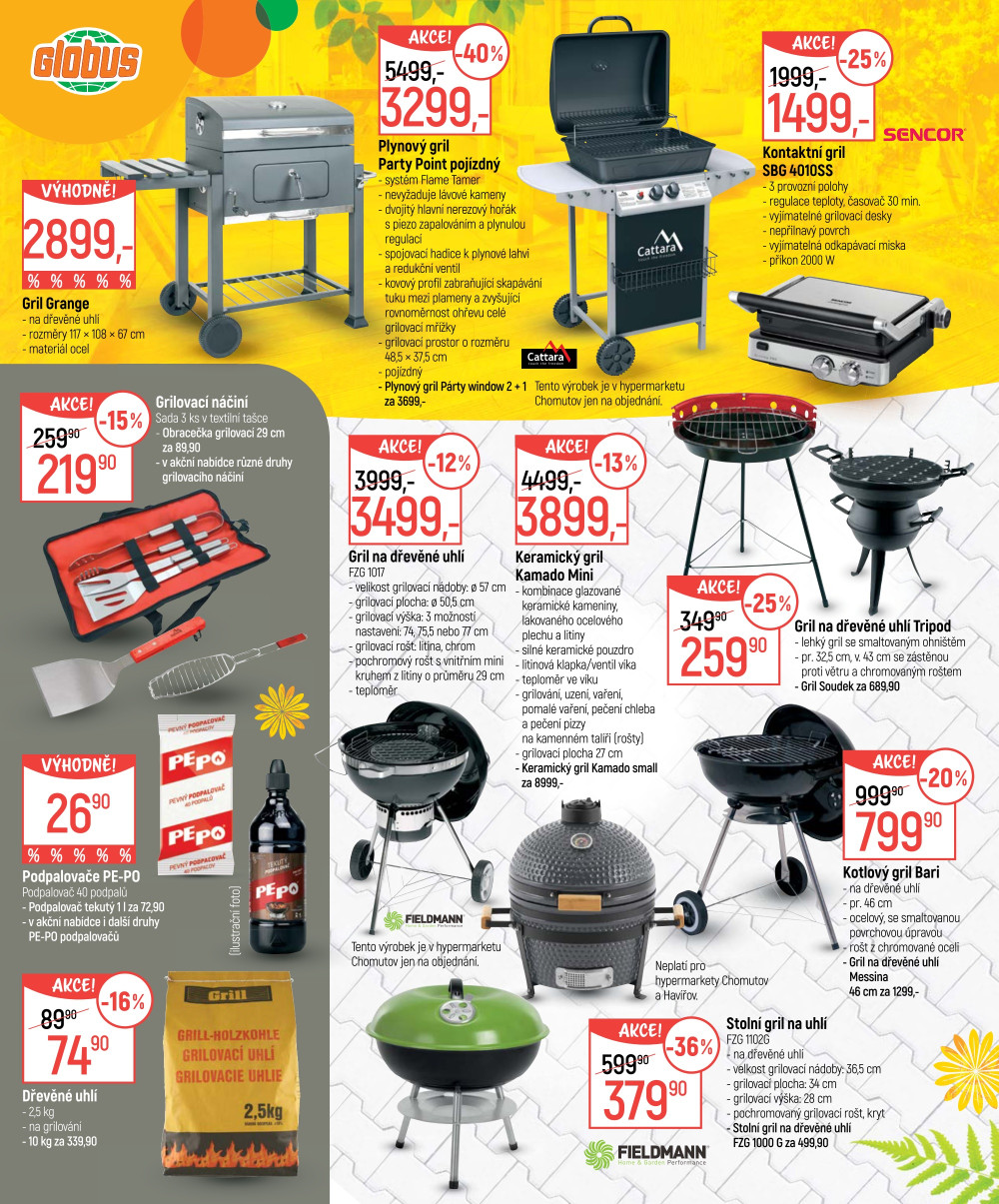 Leták Globus leták - Léto za dveřmi - strana 4