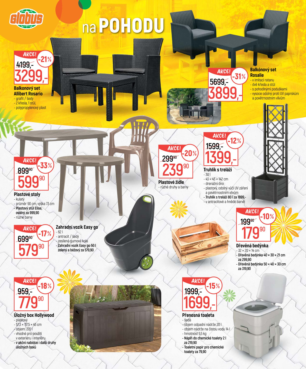 Leták Globus leták - Léto za dveřmi - strana 6