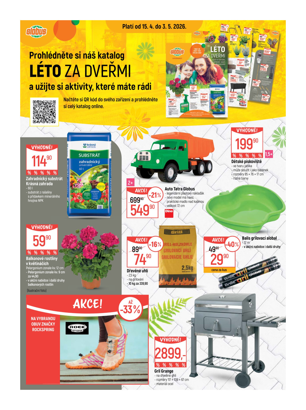 Leták Globus leták Praha - Černý Most - strana 13