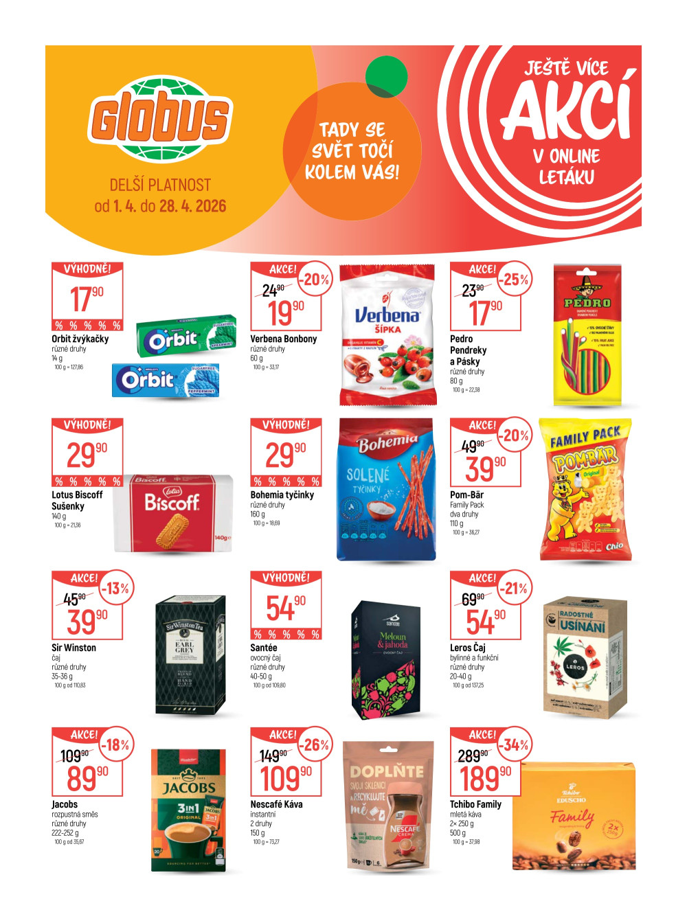 Leták Globus leták Praha - Černý Most - strana 29