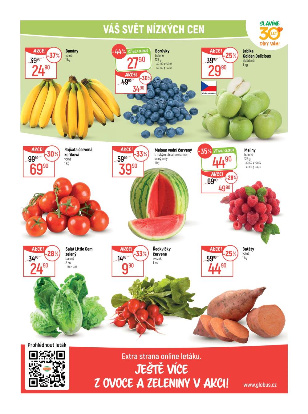 Leták Globus leták Praha - Černý Most - strana 9