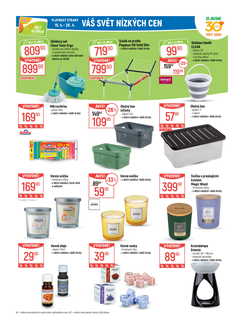 Leták Globus leták Praha - Čakovice - strana 21