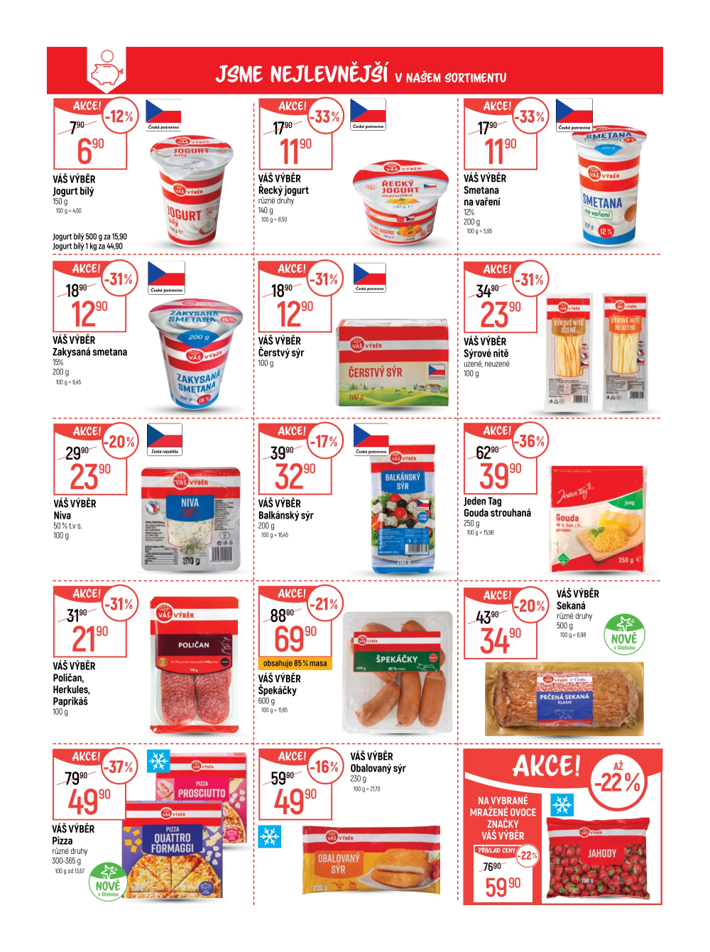 Leták Globus leták Praha - Čakovice - strana 3