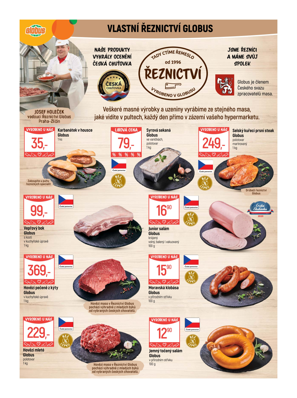 Leták Globus leták Praha - Zličín - strana 5