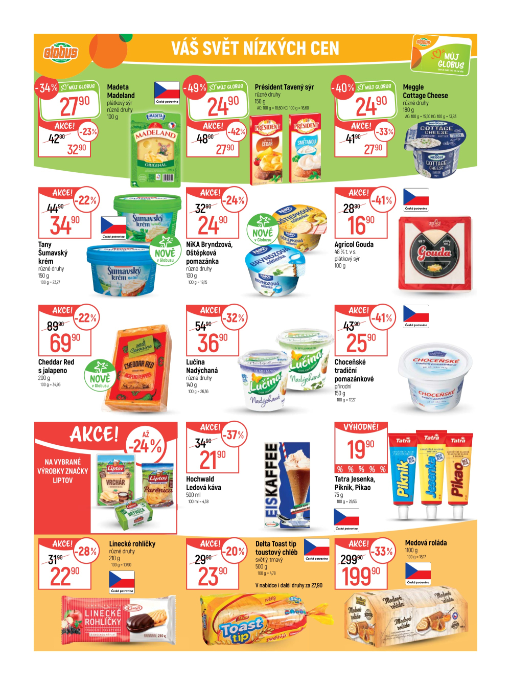 Leták Globus leták Jenišov (Karlovy Vary) - strana 16