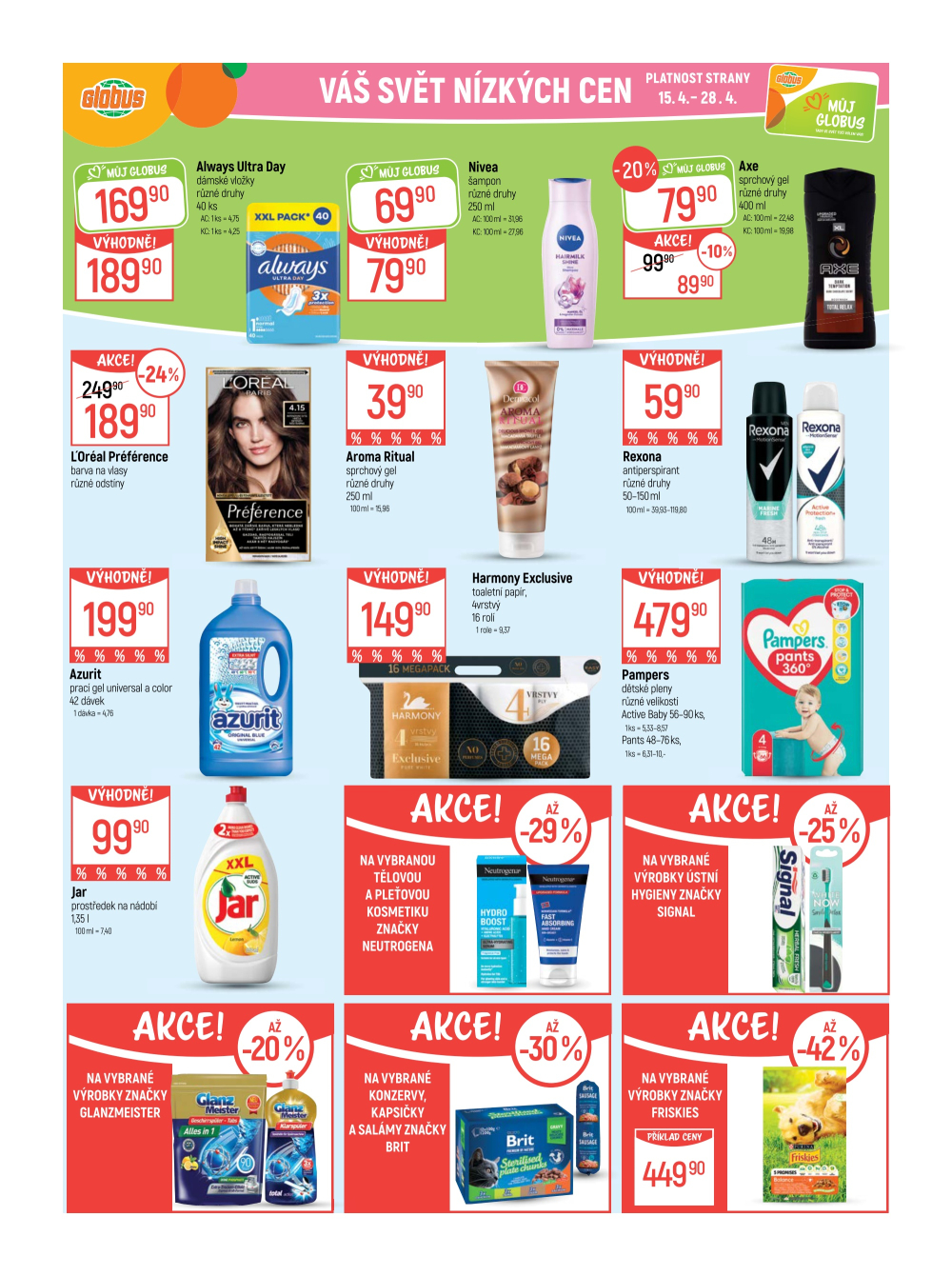 Leták Globus leták Jenišov (Karlovy Vary) - strana 20