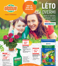 Akční leták Globus  Praha - Štěrboholy - Léto za dveřmi