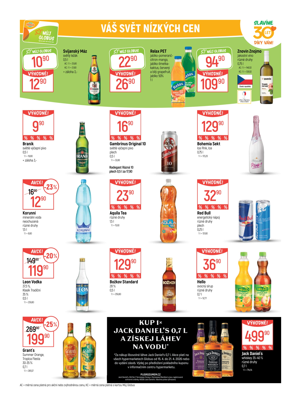 Leták Globus leták Praha - Štěrboholy - strana 19