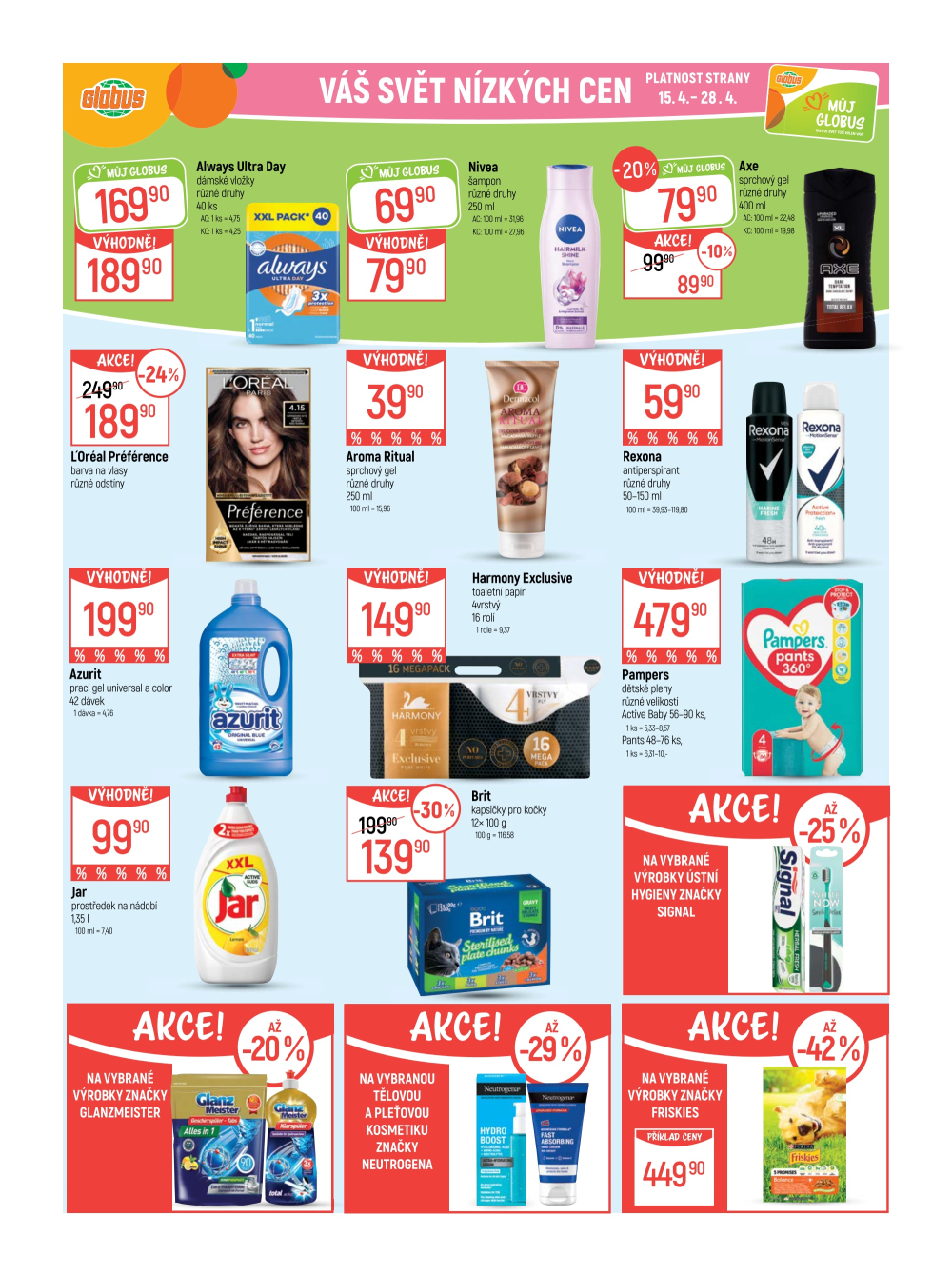 Leták Globus leták Praha - Štěrboholy - strana 20