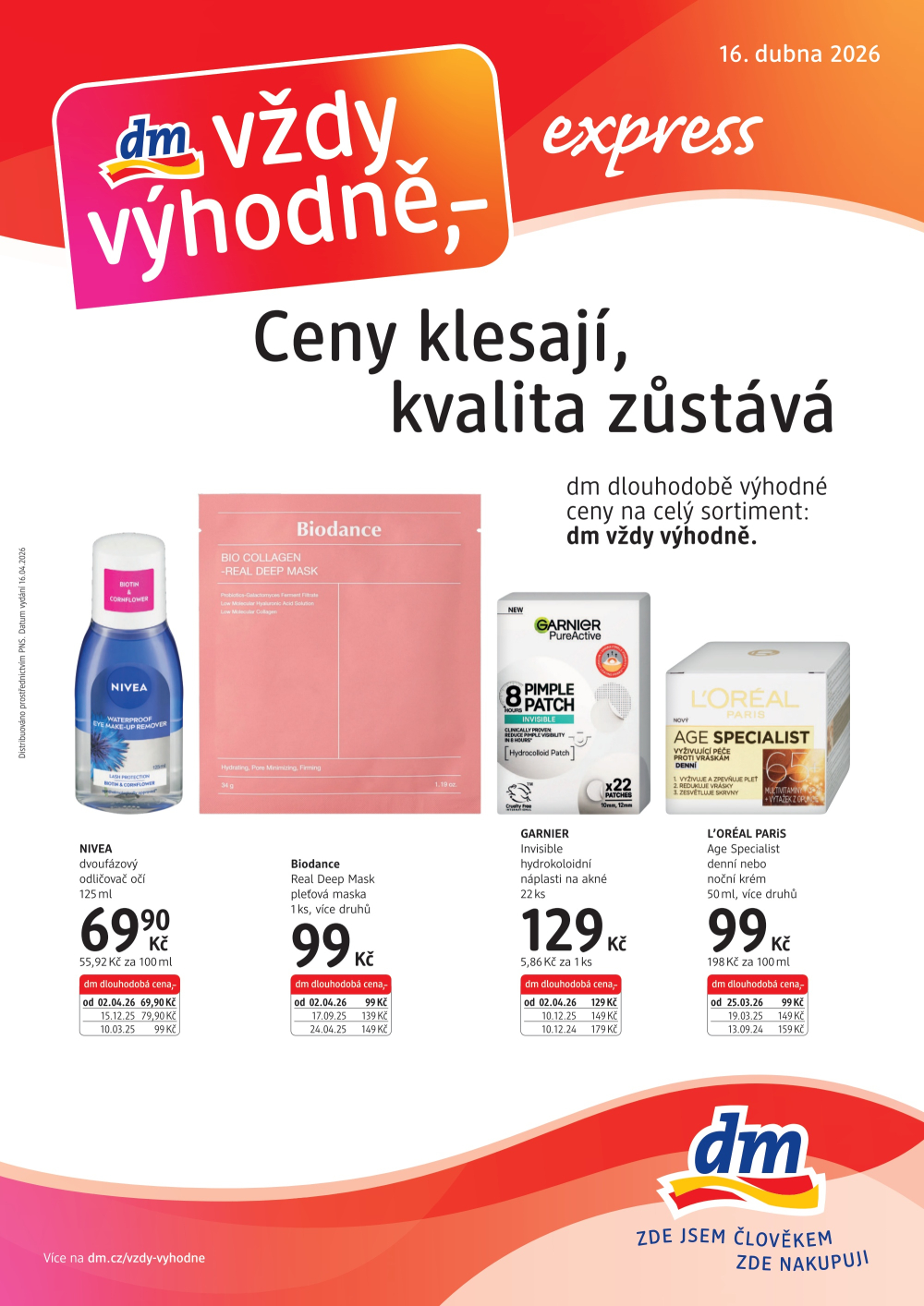Leták dm drogerie leták - journal expres - strana 1