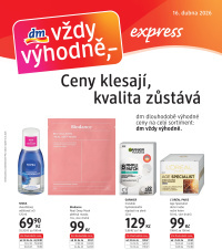 Akční leták dm drogerie  - journal expres