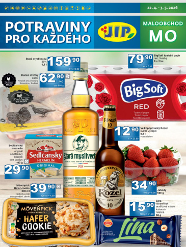 JIP leták maloobchod