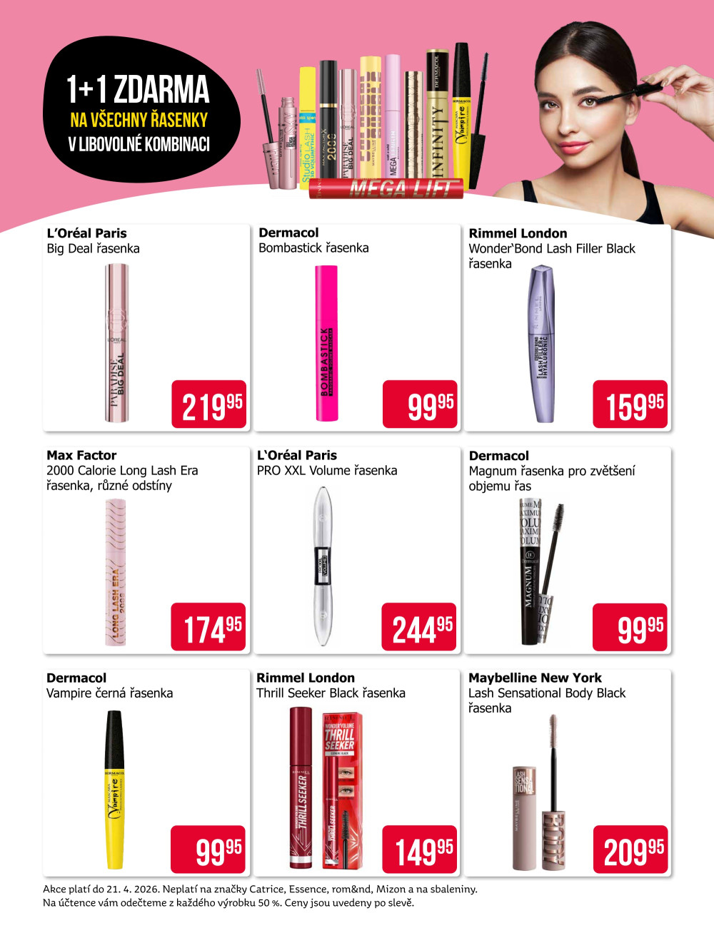 Leták Teta drogerie - Řasenky - strana 4