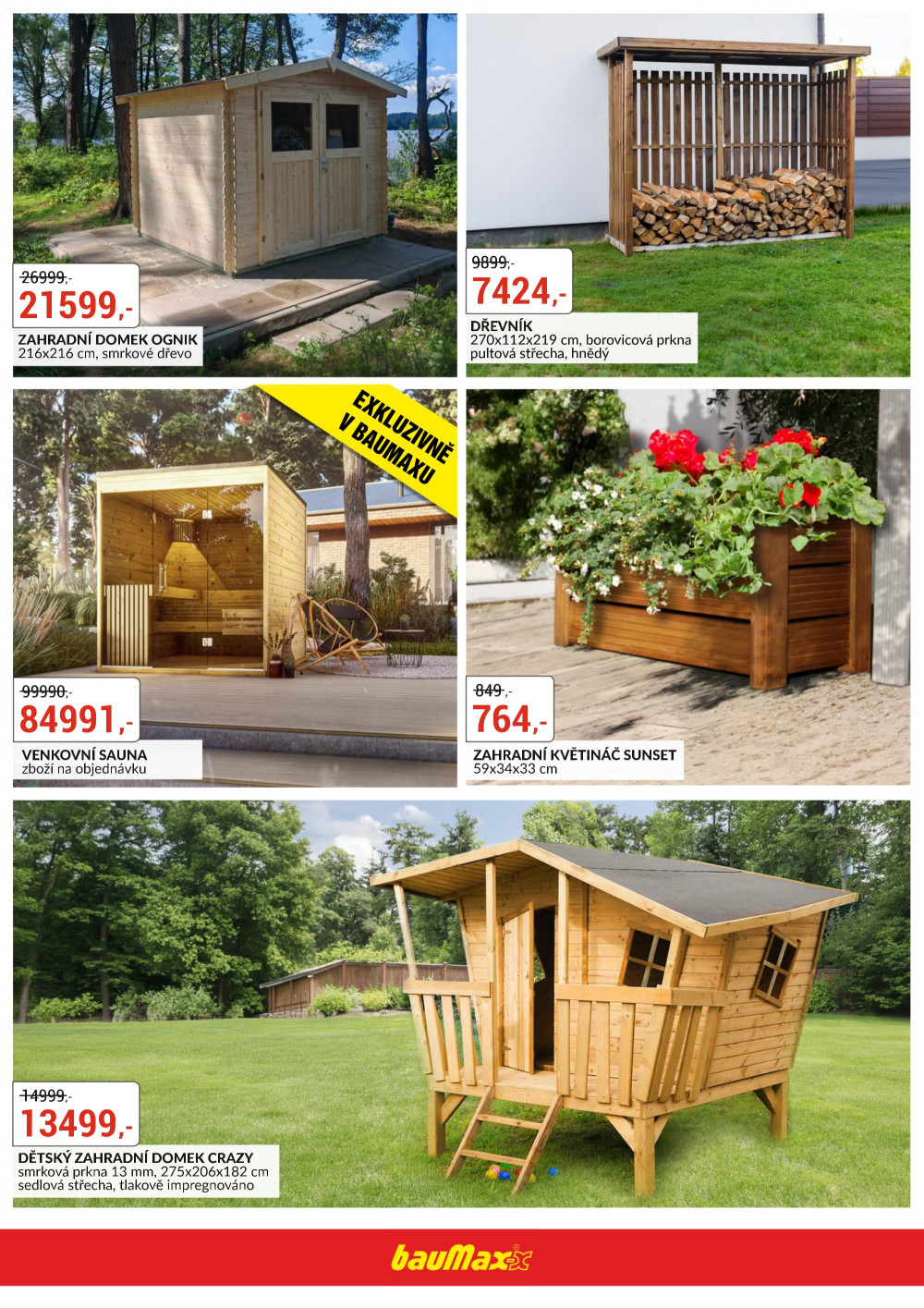 Leták bauMax leták - Zahrada - strana 3