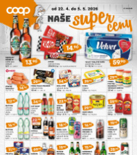 Akční leták COOP  - Super ceny