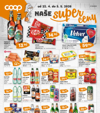 Akční leták COOP  - Super ceny