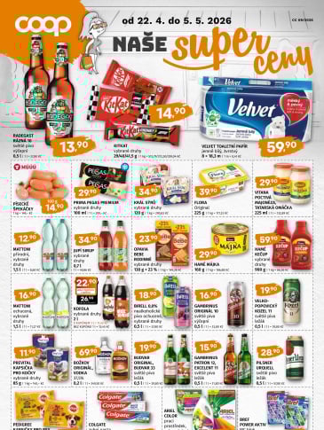 COOP leták - Super ceny