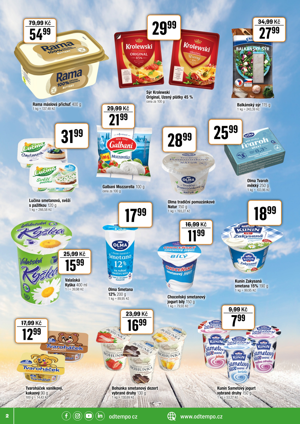 Leták TEMPO leták - strana 2