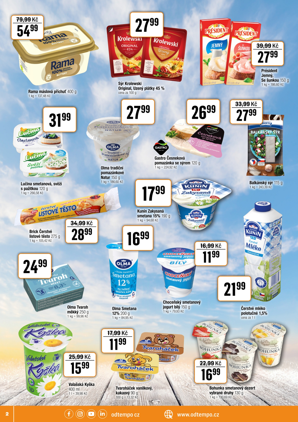 Leták TEMPO leták - Terno Opava - Jaktář - strana 2