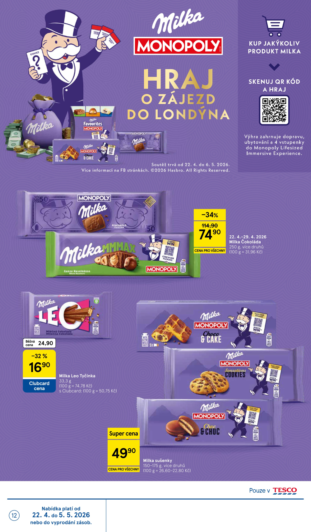 Leták Tesco hypermarket leták - strana 12