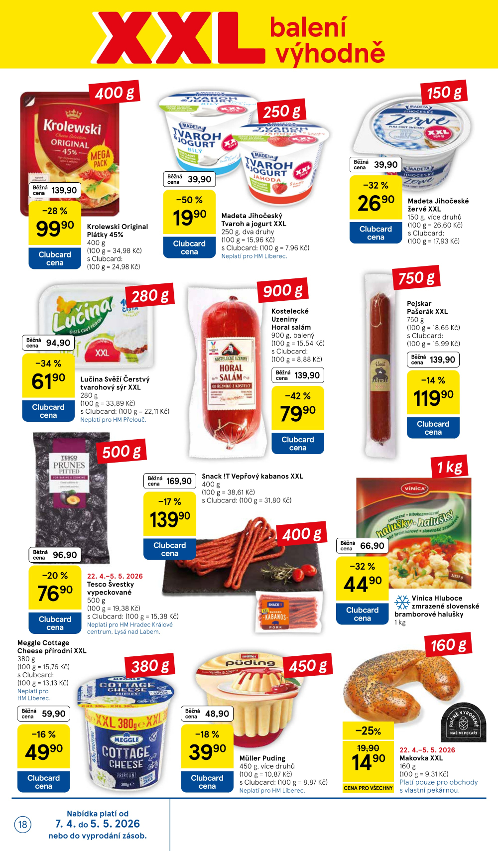 Leták Tesco hypermarket leták - strana 18