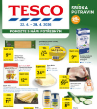 Akční leták Tesco hypermarket 