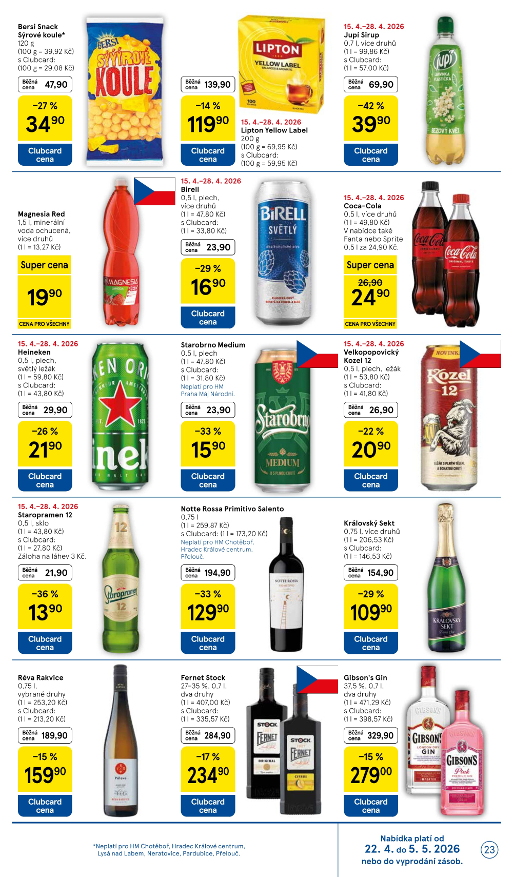 Leták Tesco hypermarket leták - strana 23