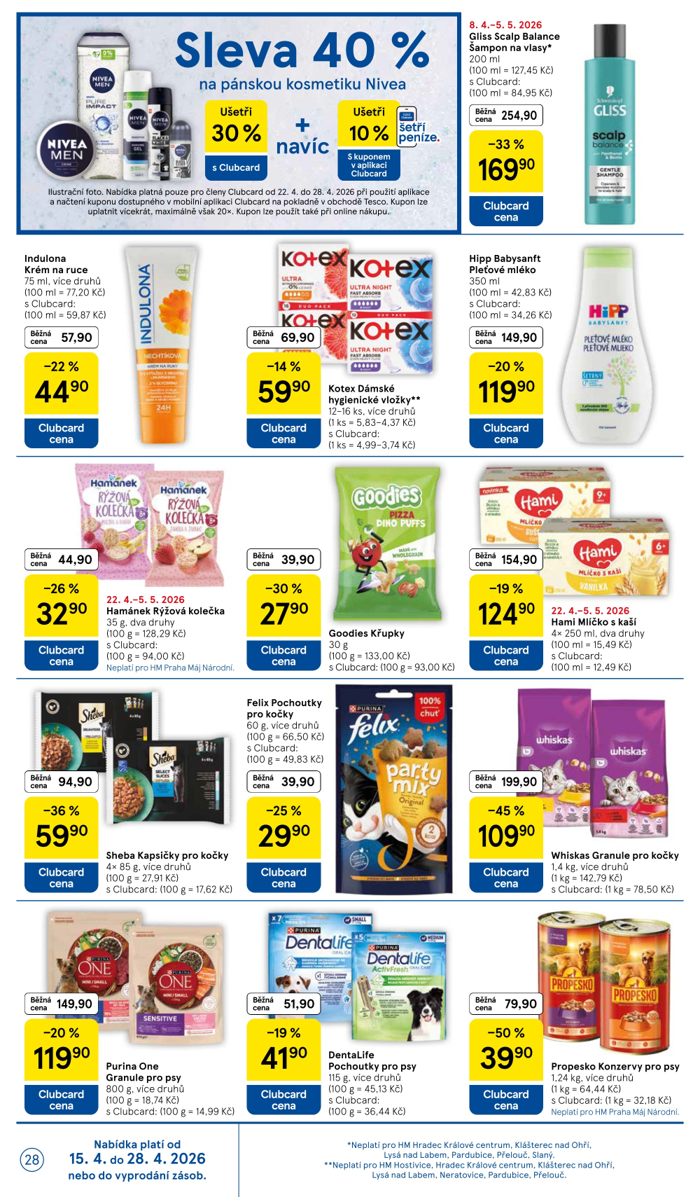 Leták Tesco hypermarket leták - strana 28