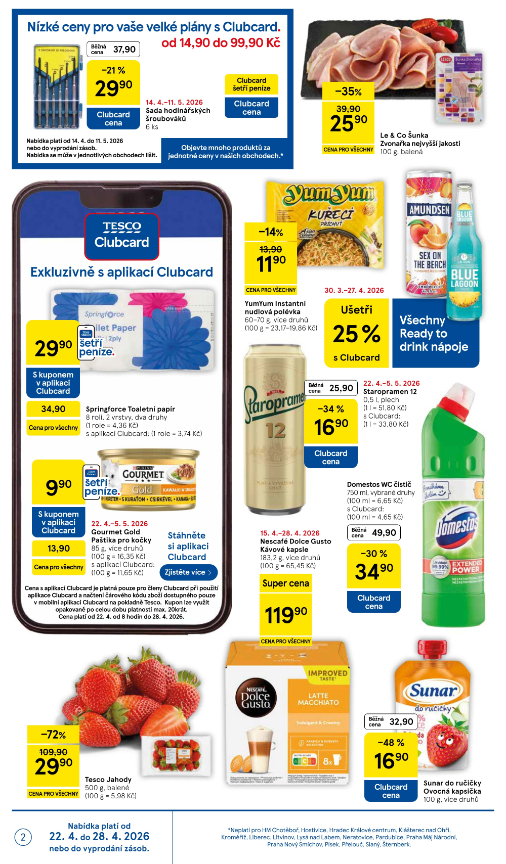 Leták Tesco hypermarket leták - strana 2