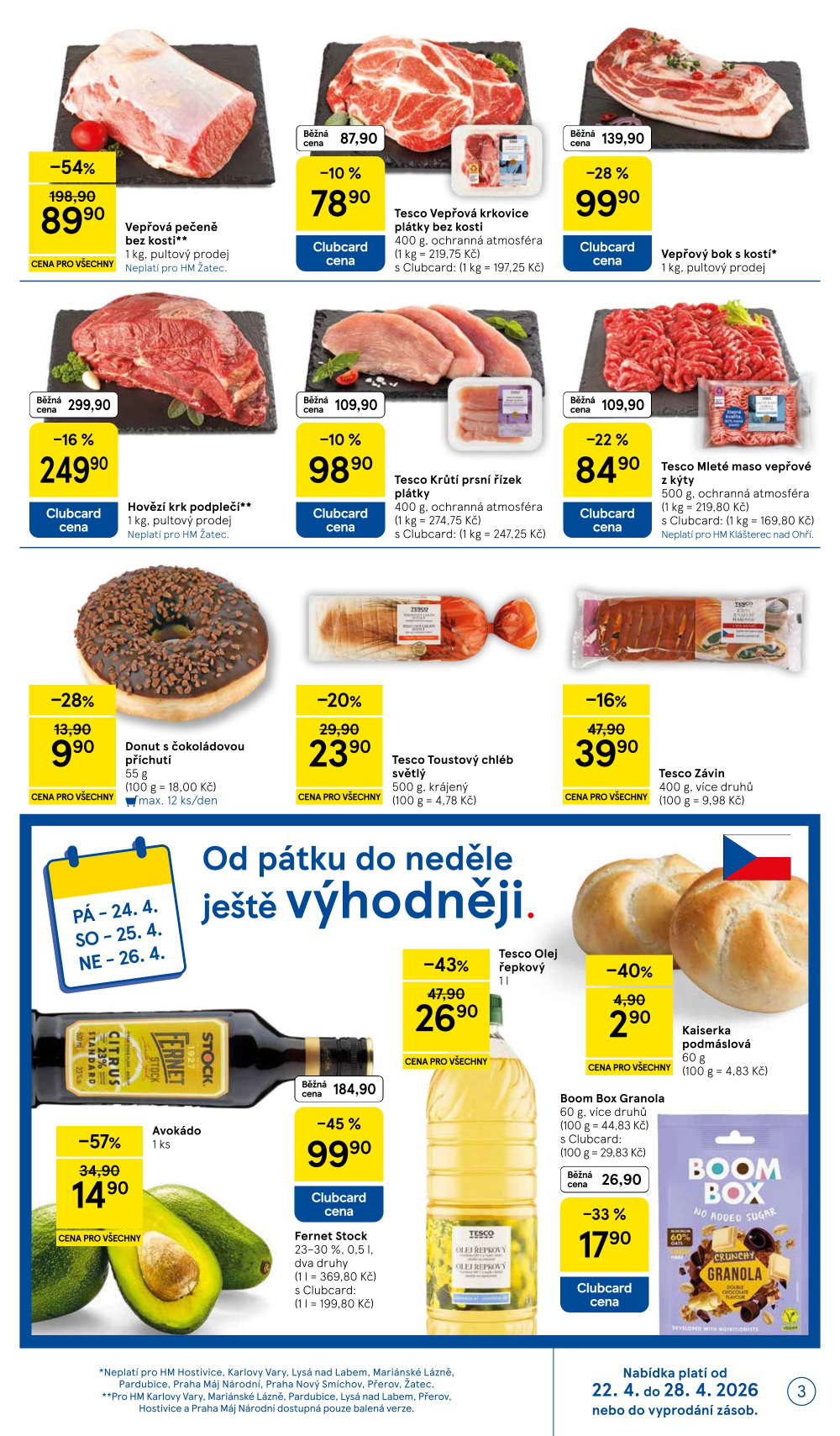 Leták Tesco hypermarket leták - strana 3