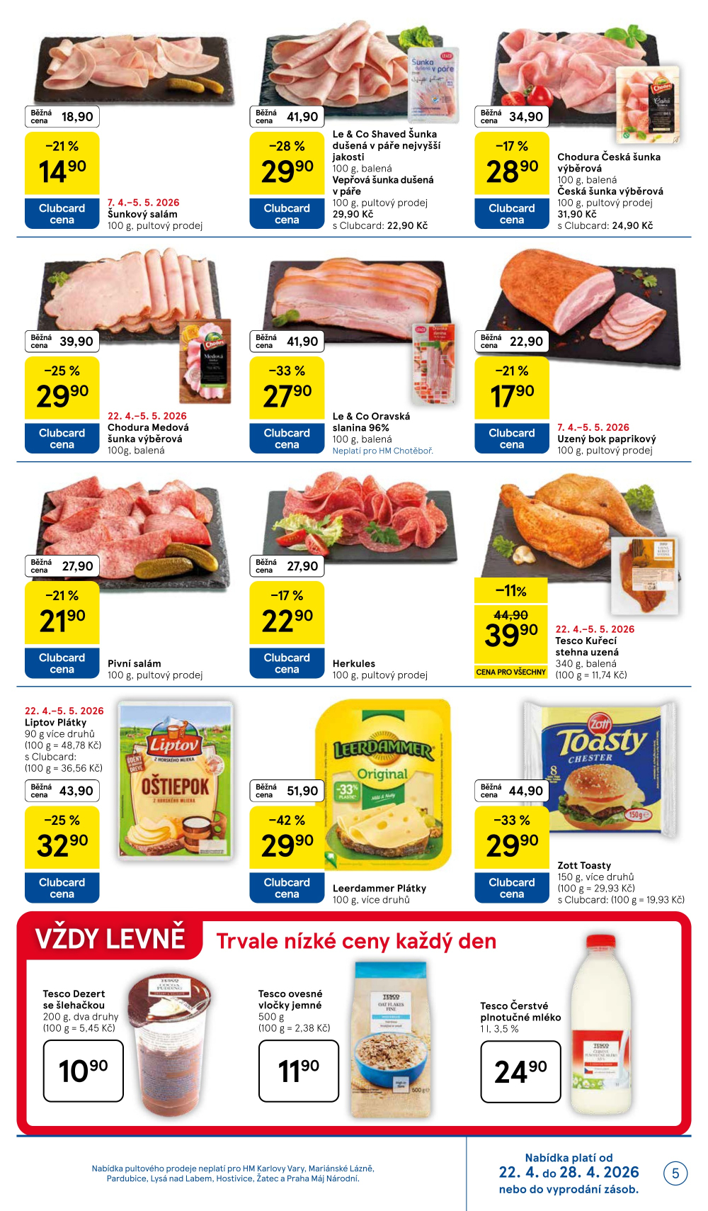 Leták Tesco hypermarket leták - strana 5