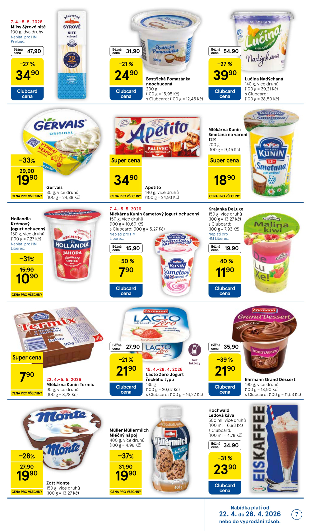 Leták Tesco hypermarket leták - strana 7