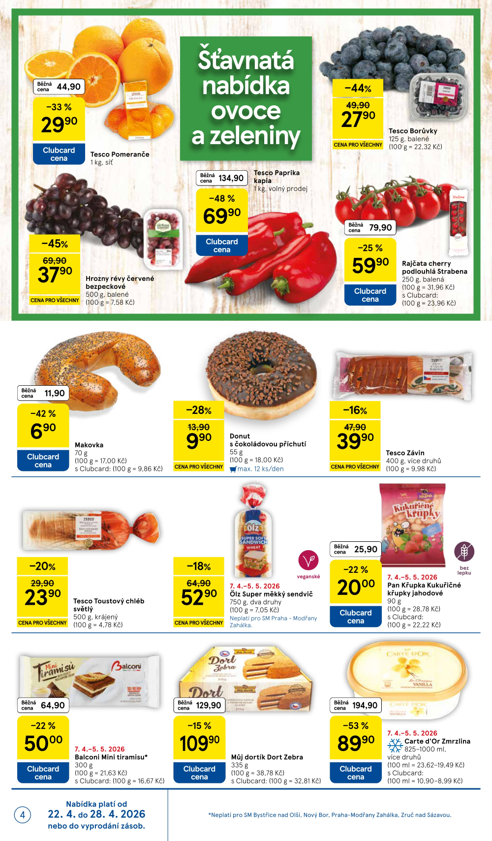 Leták Tesco supermarket leták - strana 4