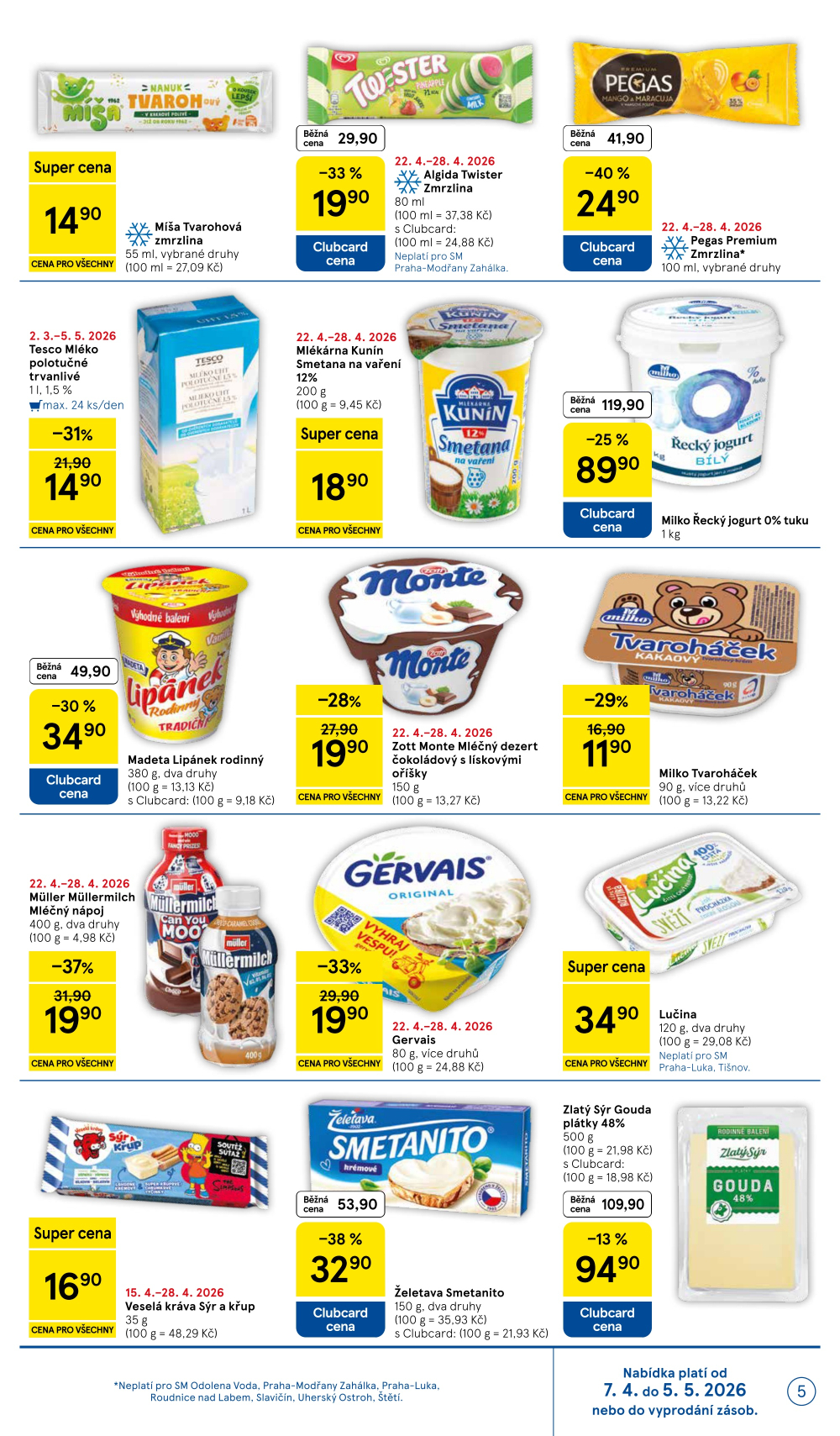 Leták Tesco supermarket leták - strana 5