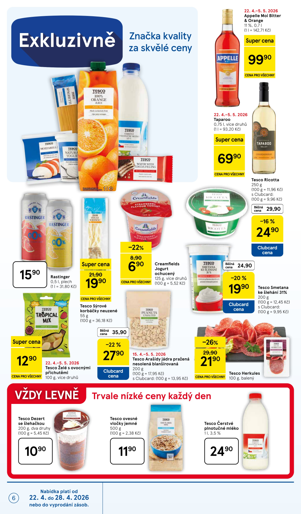 Leták Tesco supermarket leták - strana 6