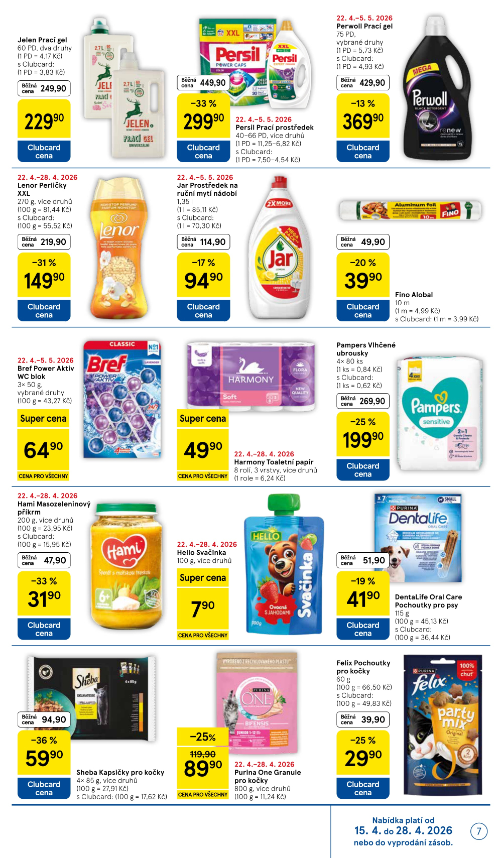 Leták Tesco supermarket leták - strana 7