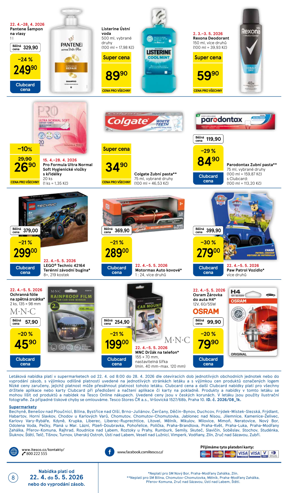 Leták Tesco supermarket leták - strana 8