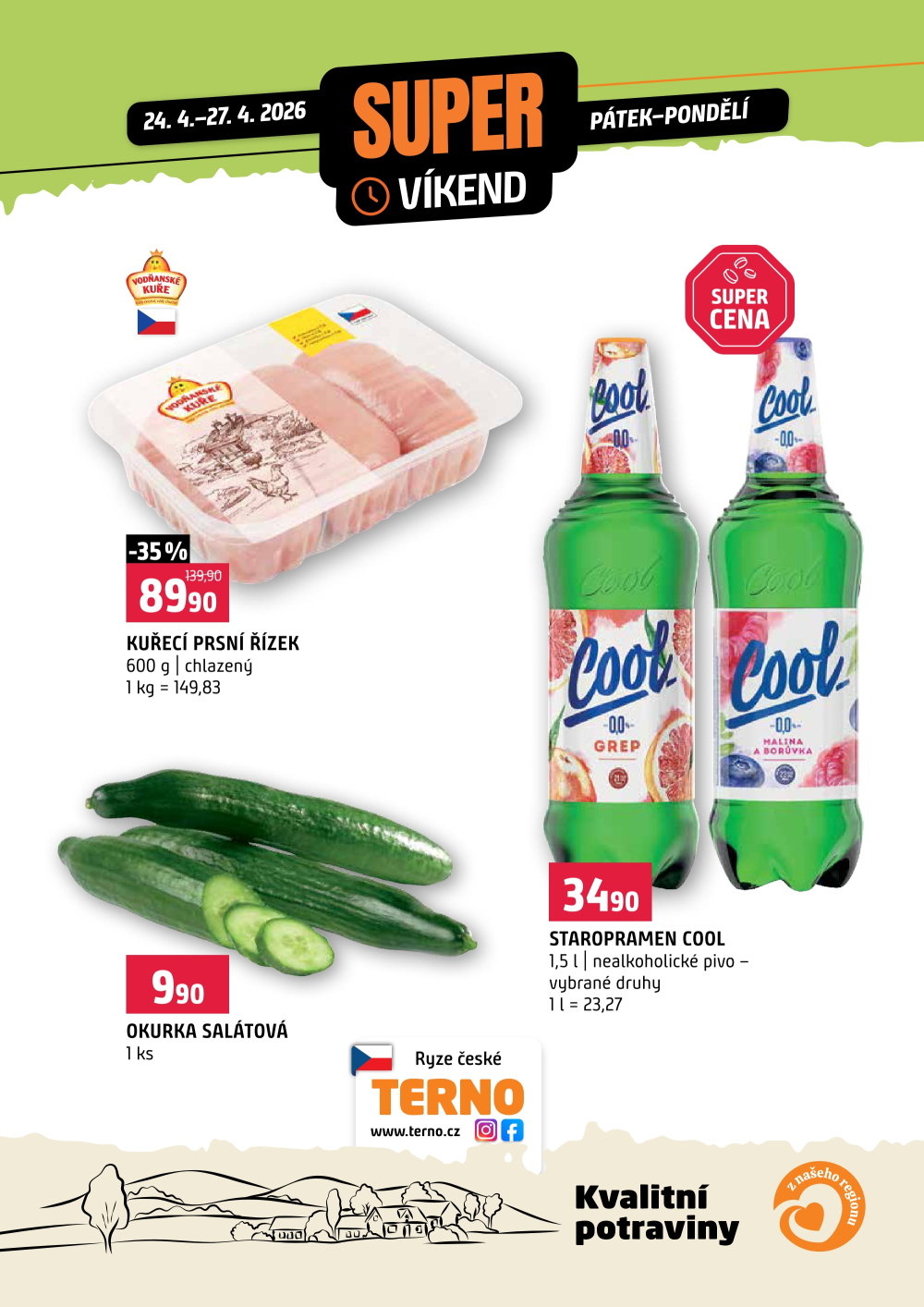 Leták Terno leták - Víkendovka - strana 1
