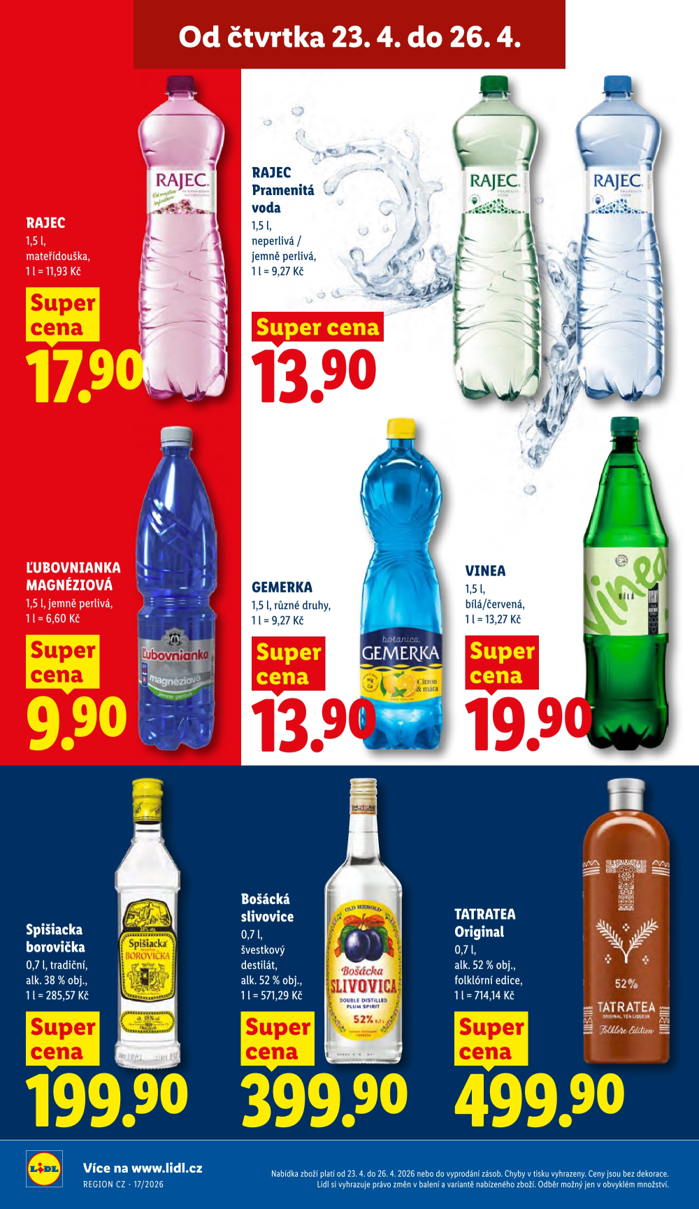 Leták Lidl leták od čtvrtka - strana 20