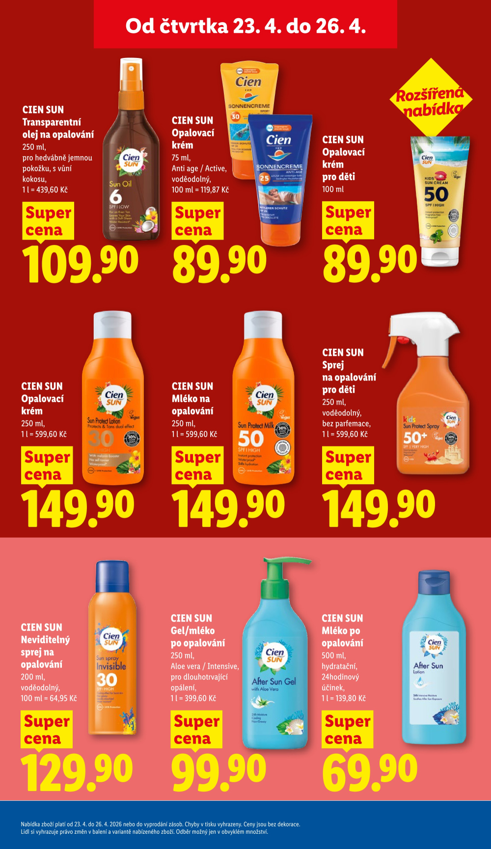 Leták Lidl leták od čtvrtka - strana 29