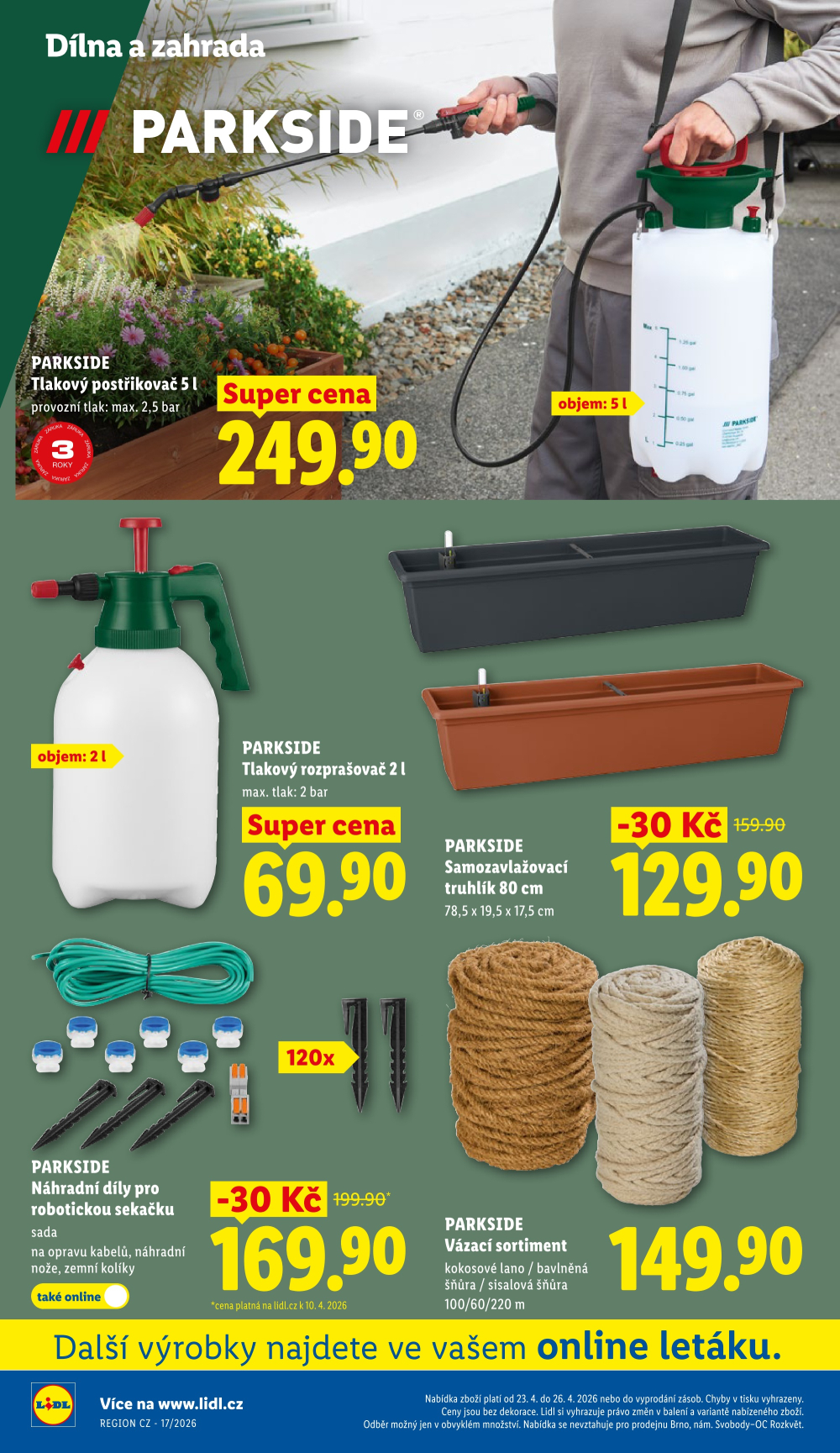 Leták Lidl leták - Nabídka spotřebního zboží - strana 12