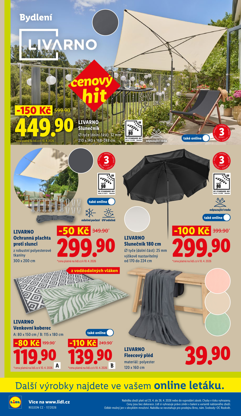 Leták Lidl leták - Nabídka spotřebního zboží - strana 16