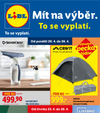 Akční leták Lidl  - Nabídka spotřebního zboží